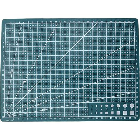 Tapis De Découpe A4 - Pour Scrapbooking Et Artisanat - 230 X 315 Mm - En Plastique Souple - 1 Pièce (1/5)