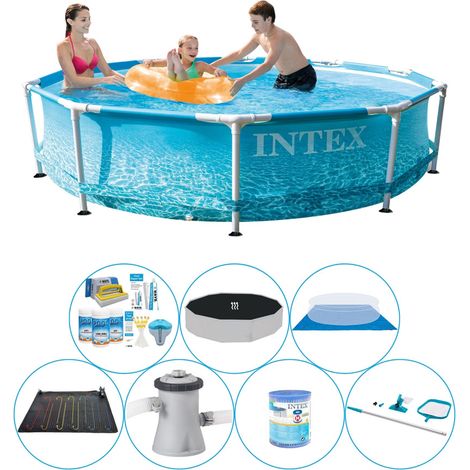 Intex Piscine Tubulaire Ronde - 305x76 cm - 7-pièces  S20357 (1/5)