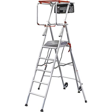 Scaletta 5 gradini - Altezza max di lavoro 3m - 18.407