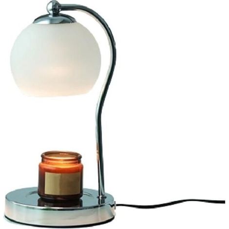 Glass Candle Warmer Lamp with Timer, Modern Wax Warmer for Scented Wax, Candle Warmer for Jar Candles, EU Plug (1/4)