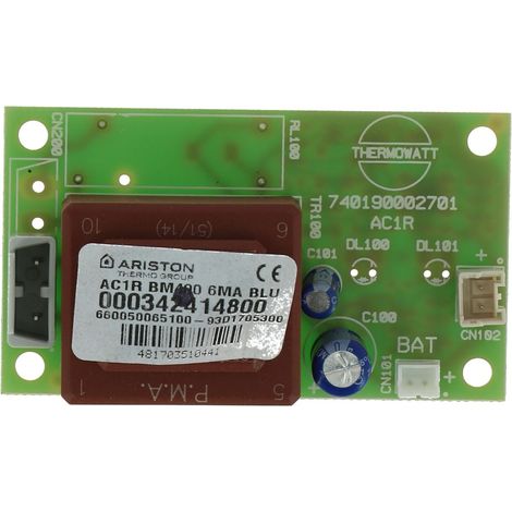 Circuit Imprimé 6mA Pièce Détachée pour Chaudières ARISTON, ELCO ou CHAFFOTEAUX Compatibles - 60002927
