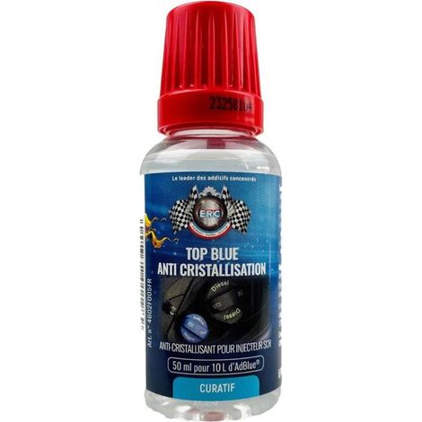 Additif AD Blue - Anti-cristallisation - Nettoie injecteur AD Blue - Moteur diesel - ERC - 50ml (1/4)