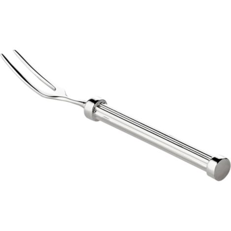 Fourchette à Fromage en Métal Argenté Poli Brillant, Longueur 16 cm - PANGIVO