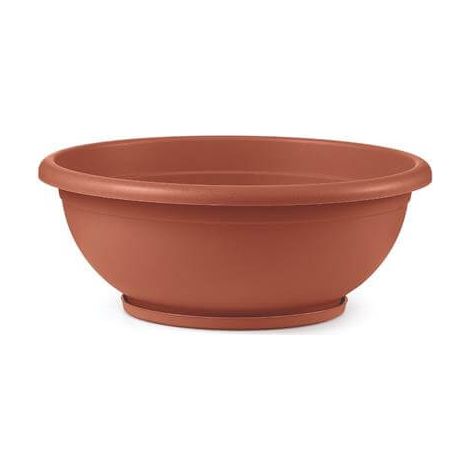 Ciotola Naxos D.60 cm colore Terracotta in plastica