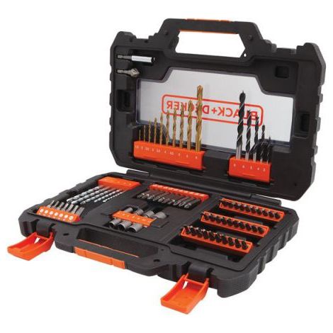 Black+Decker A7231-XJ 76-teiliges Bohrer- und Schraubendreher-Set