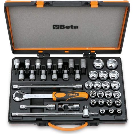 Beta 920A/C33 - 20 douilles, 13 douilles tournevis et 5 accessoires (1/2)