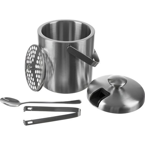Ishink med lock - 1,3 litre, argent-AquaForge (1/5)