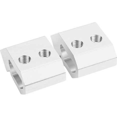 Pack Eckclips für Schienen Ersatz Metallhalterung für