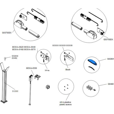 came pièce détachée dôme transparent clignotant g0280 119rir241 (1/3)