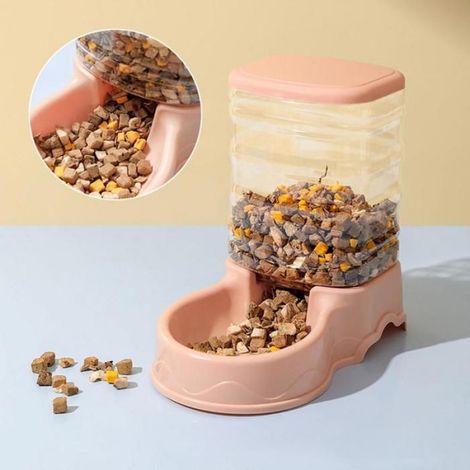 Fontaine à eau sans électricité de 3,5 L pour chiens et chats (1/5)