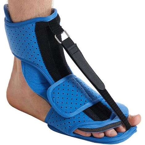 Attelle de nuit pour fasciite plantaire : Attelle de nuit avec balle de massage pour soulager la fasciite plantaire (1/5)