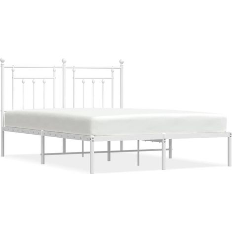 Maison Exclusive - Estructura cama sin colchón con cabecero metal (1/5)