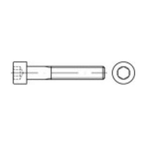 TOOLCRAFT TO-5371923 ZYLINDERSCHRAUBEN M2,5 6MM INNENSECHSKANT ISO 4762 INOX A2 100ST.