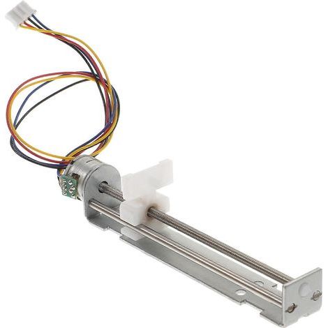 80-mm-Schrittmotor, Linearführungsplattenantrieb, Ersatzteil für CNC-Fräsen (DIY) – 10,5 x 2,5 x 1,5 cm – Silber (1/3)