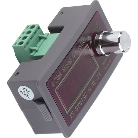 4-20 mA Strom-Spannungs-Signalgenerator mit Batterieanschluss, Analogsimulator und einstellbarer 4-stelliger Anzeige (1/5)