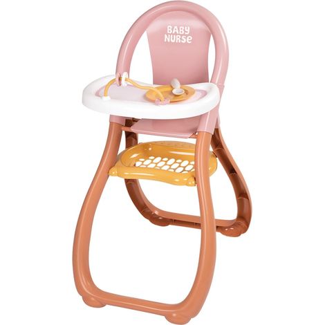 Chaise Haute pour Poupon Jusqu'à 42 cms Accessoires Inclus A Partir de 18 Mois (1/5)