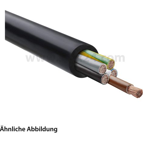 LAPP Stexotherm 180 V 5G2,5mm² Außenmantel verstärkt AD 12,9mm Nennspannung Uo/U 300V/500V - 1 Meter