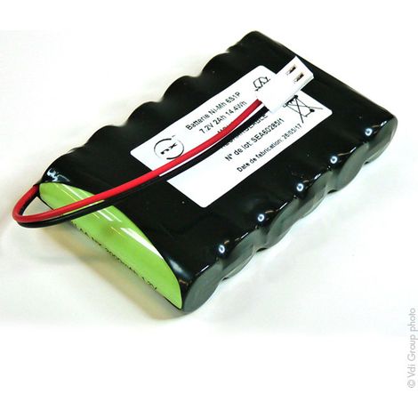 NX - Batterie NiMH 6x AA 6S1P ST1 7.2V 2Ah Molex