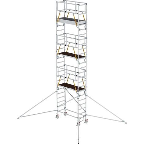 MUNK Rollgerüst SG mit Ausleger 0,75x1,80m Plattform 8,43m AH