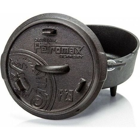 Forno Olandese in Ghisa con Piedini Petromax 1,3L 16CM - FT3 (1/2)