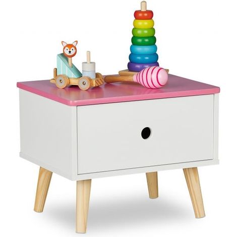 Comodino per bambini con cassetto (1/5)