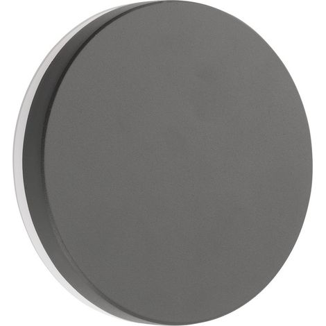 Merano Amarillo Applique Encastrée Aluminium Gris Foncé LED 10W 485Lm 3000K IP54