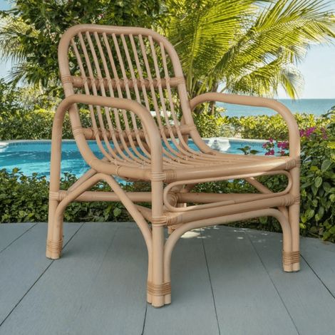 Fauteuil en rotin de jardin Luisa (1/5)