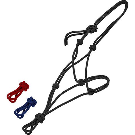 Knotenhalfter Tattini knotted rope halter verstellbar langlebig