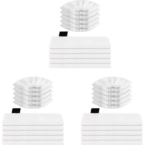 15x Ersatz-Dampfmopptücher für Kärcher Easyfix SC2 SC3 SC4 SC5 Dampfreiniger, Mikrofaser-Bodentücher (1/5)