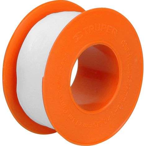 Cinta teflón - 19 mm - 13 m - Blanco