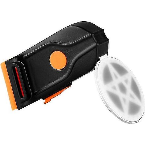 Herzförmiges LED-Fahrrad-Rücklicht, USB wiederaufladbar, wasserdichtes Mountainbike-Rücklicht (1/5)