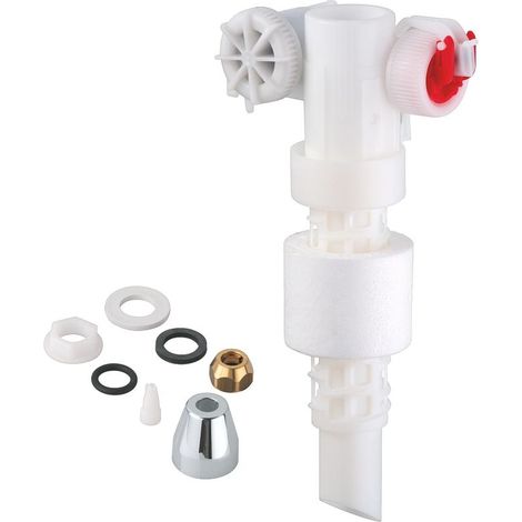 GROHE Füllventil DN15 mit Abdeckkappe und Drossel ohne Versatzausgleichstück 37095000