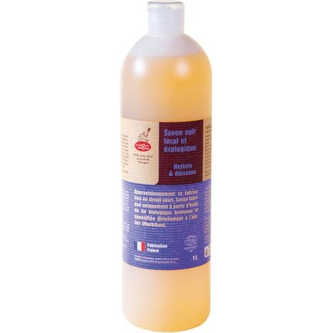 Sapone Liquido Nero di Lino Bio 1l - La Droguerie Ecologi
