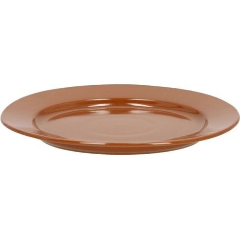 Plat En Terre Cuite - 24 5 Cm - Compatible Lave-Vaisselle - Pour Entrées Fromages Charcuterie - 1 Pièce (1/3)