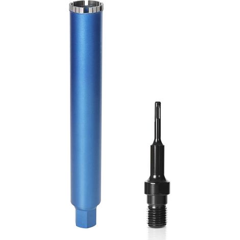 Couronne de Forage diamantée 1 ¼" UNC Ø82 mm/L460 mm avec adapt. SDS-Plus (1/5)