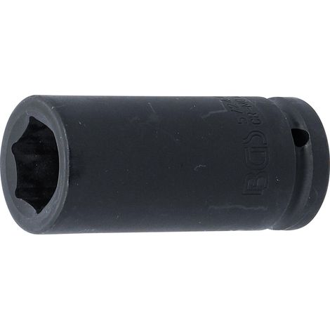 Llaves de vaso impacto hexagonal, largo entrada 20 mm (3/4") 24 mm (1/3)