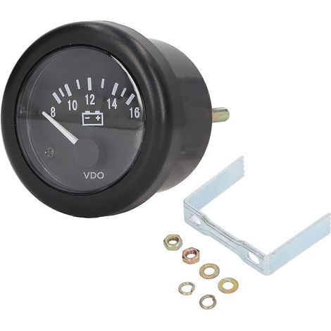 2-Zoll-Spannungsmesser für Dieselmotoren, Kfz-Generatoren, Messbereich 8–16 V, 12 V