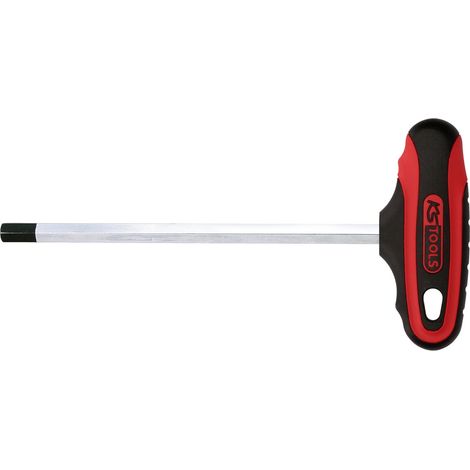 KS Tools ERGOTORQUEplus T-Griff-Innensechskant-Schlüssel, 8 mm