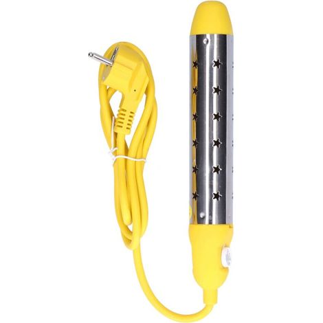 Thermoplongeur 600 W, ensemble mini-chaudière de réchauffeur de voyage portable, composant de chauffage multifonctionnel idéal pour chauffer l'eau de boisson, l'eau de baignade 220 V (1/4)