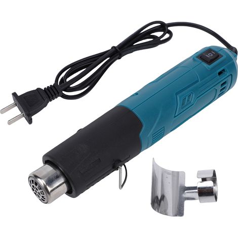 Mini pistolet thermique 300W avec support pliable - 250°C/350°C pour bricolage, rétractation, gaufrage PVC, séchage peinture - Prise UE