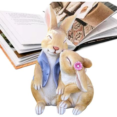 Cartoon Rasendekor Statuen Für Den Außenbereich