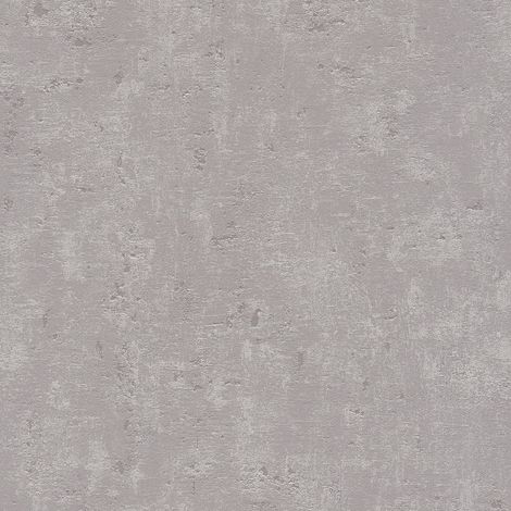 Empapelado tono sobre tono Profhome 230713 papel pintado no tejido ligeramente texturado tono sobre tono mate gris 5,33 m2