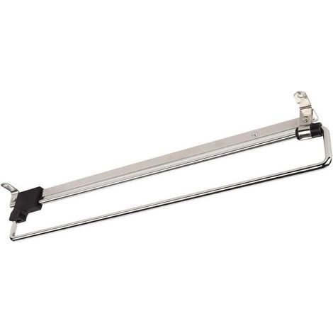 Porte-Cintres Coulissant Portemonteaux Télescopic Porte-vêtements Extractible 350 mm