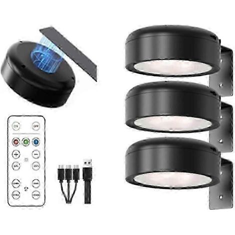 Picture Light pour Wall avec Magnetic Mount, Wireless Rechargeable, Remote Control et Timer, Adjustable Brightness (1/5)