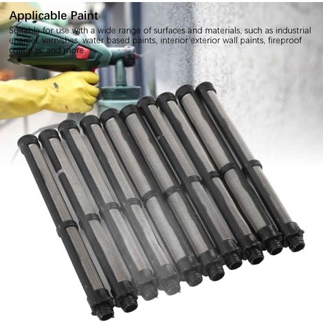 10 sets buses filtres accessoires airless – Remplacement buse 109 213 311 315 411 415 517 523 621 623, peinture (1/5)