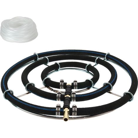 Anneau Aérateur pour étang, Aérateur et Oxygénation, Diamètre de 35 cm, Diffuseur pour Le Bassin à carpes pour l'enrichissement en oxygène, étang de Jardin, Aquarium (1/5)