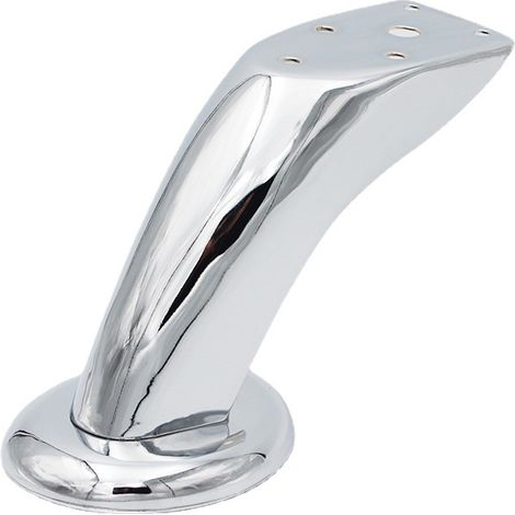 1 Pièce Pieds de Meubles, Pieds Canapé Épais Acier Inoxydable, Pieds Chromé, Meubles Armoire Lit Canapé Pieds, pour Canapés, Chaises, Tabourets, Armoires Oi-FRIS (1/5)