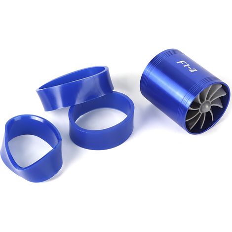 Turbo F1-Z Admission d'Air Double Ventilateur Économiseur de Carburant Accessoire de Modification Auto (1/3)
