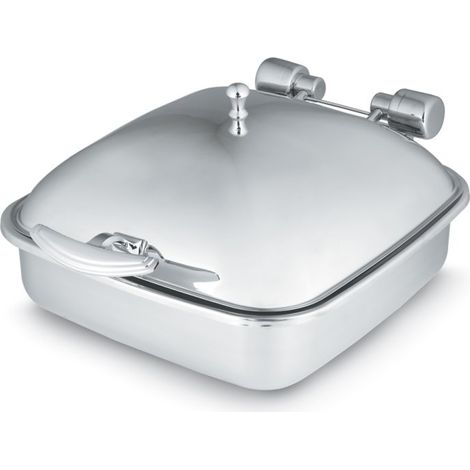 Chafing Dish Induction Carré en Acier Inoxydable - Pujadas