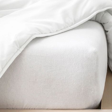 Alèse plastifiée pour lit bébé dessus éponge 60 x 120 cm (1/2)
